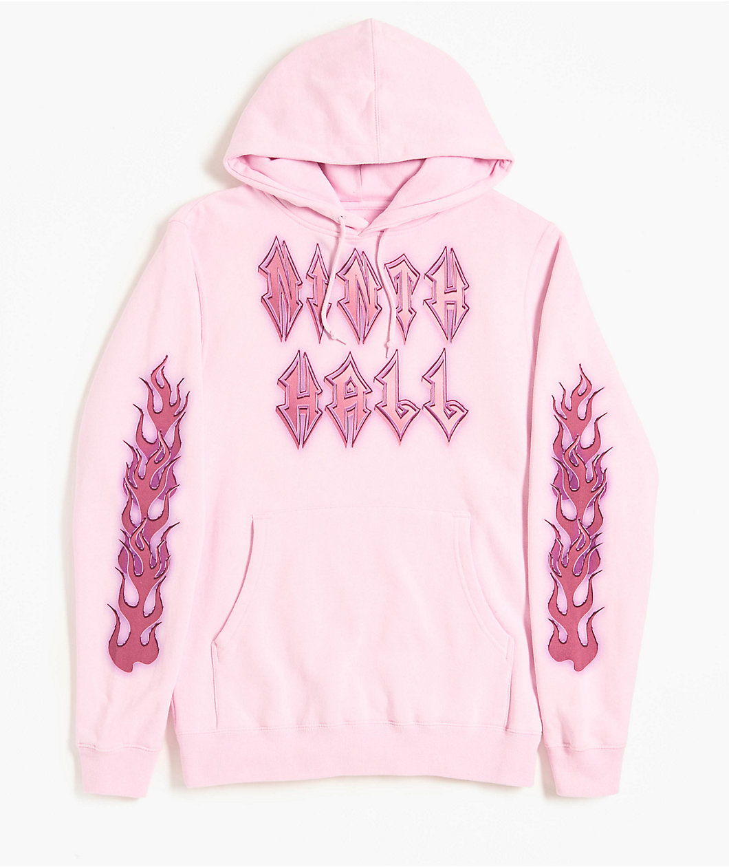 Ninth Hall Dog Tag Pink Hoodie