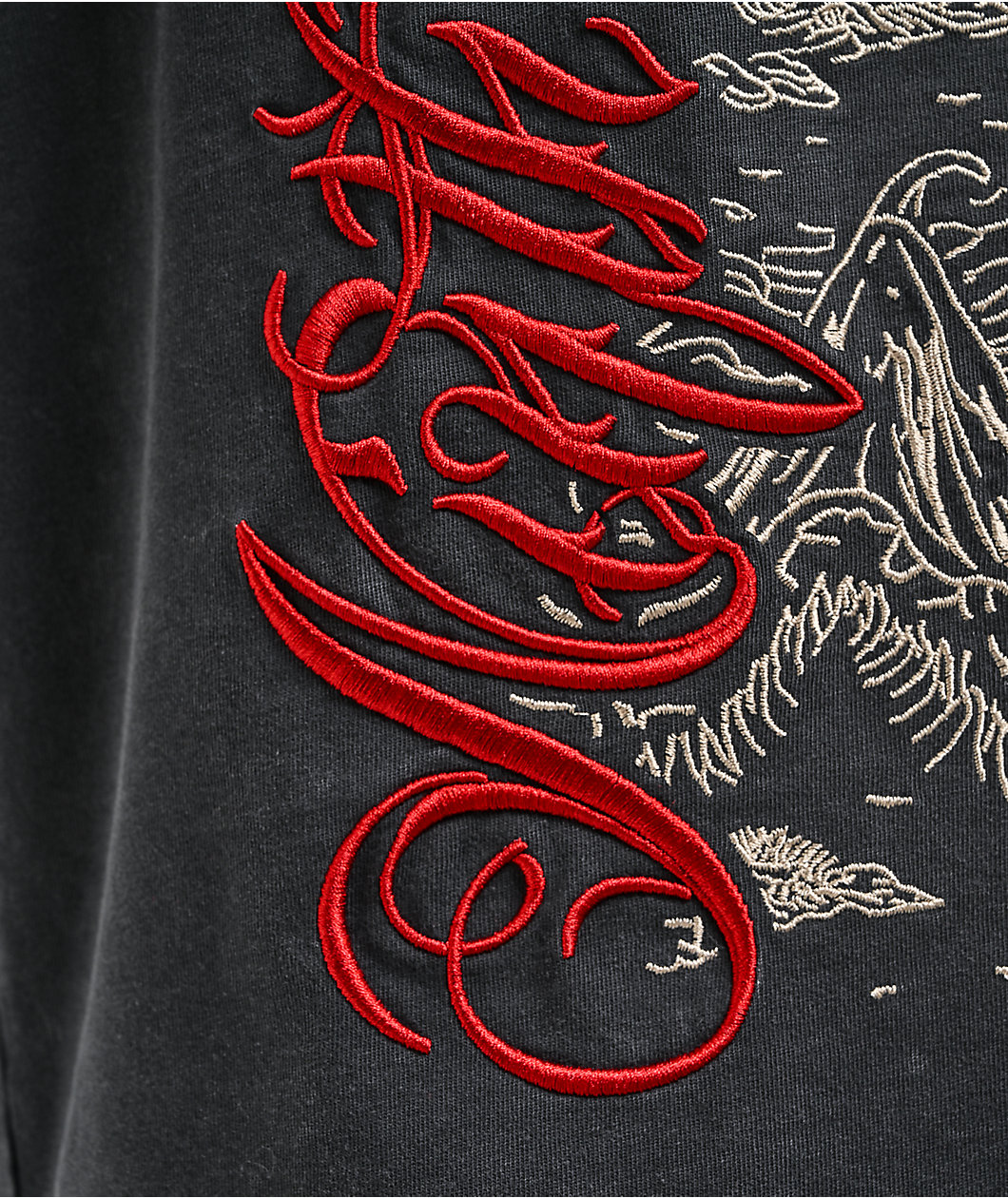 Ninth Hall Dragon Mountain Charcoal Wash T-Shirt