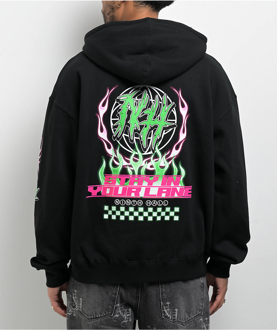 Ninth Hall Drifters Black Hoodie