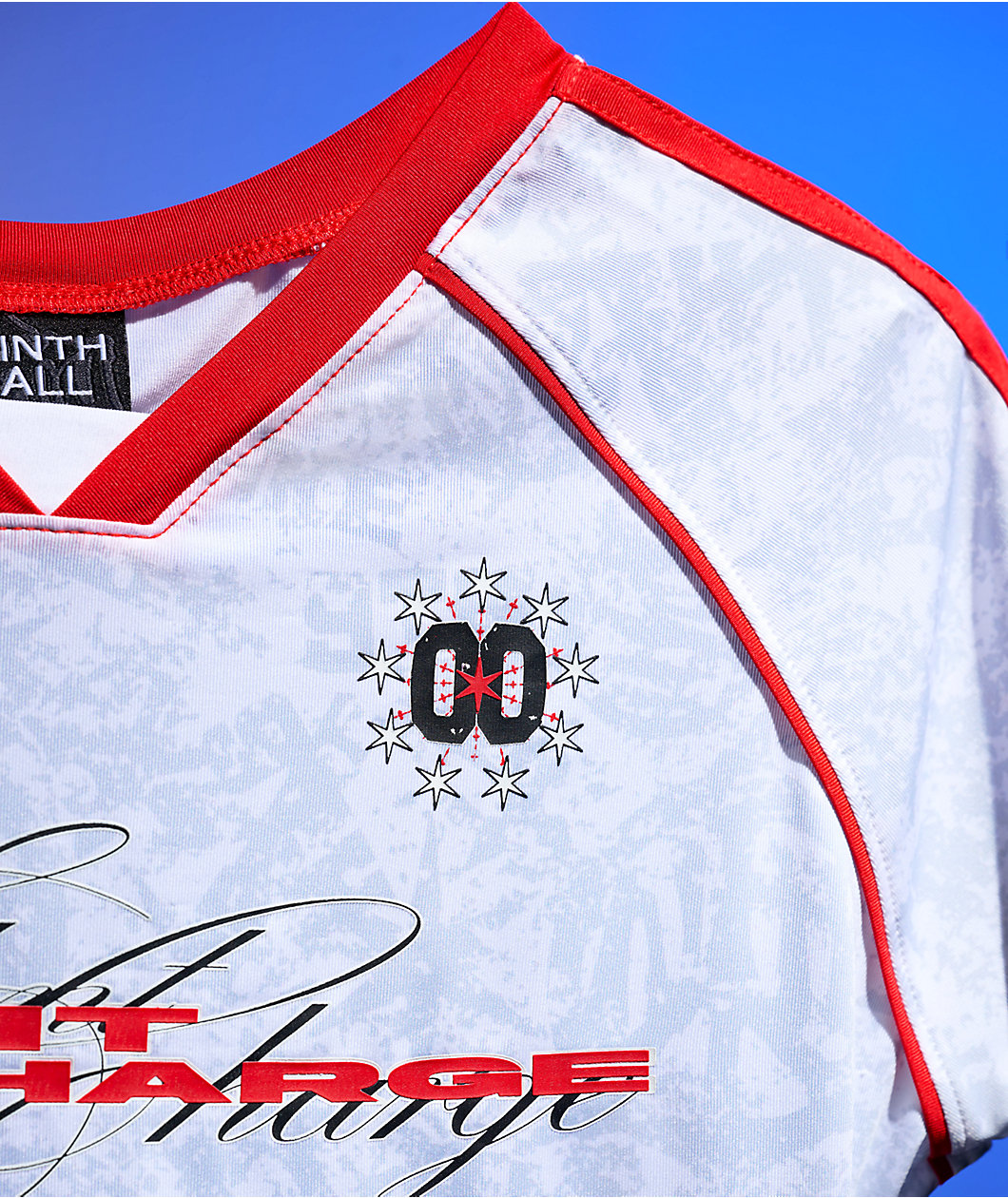 Ninth Hall Emerson White Crop Jersey