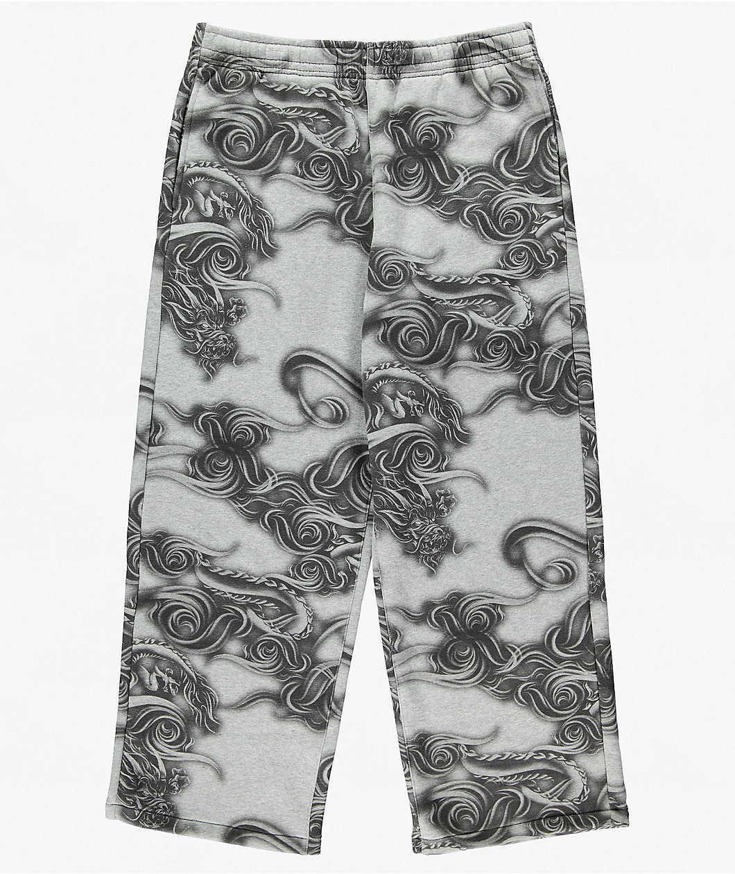 Ninth Hall Etched Grey Baggy Sweatpants