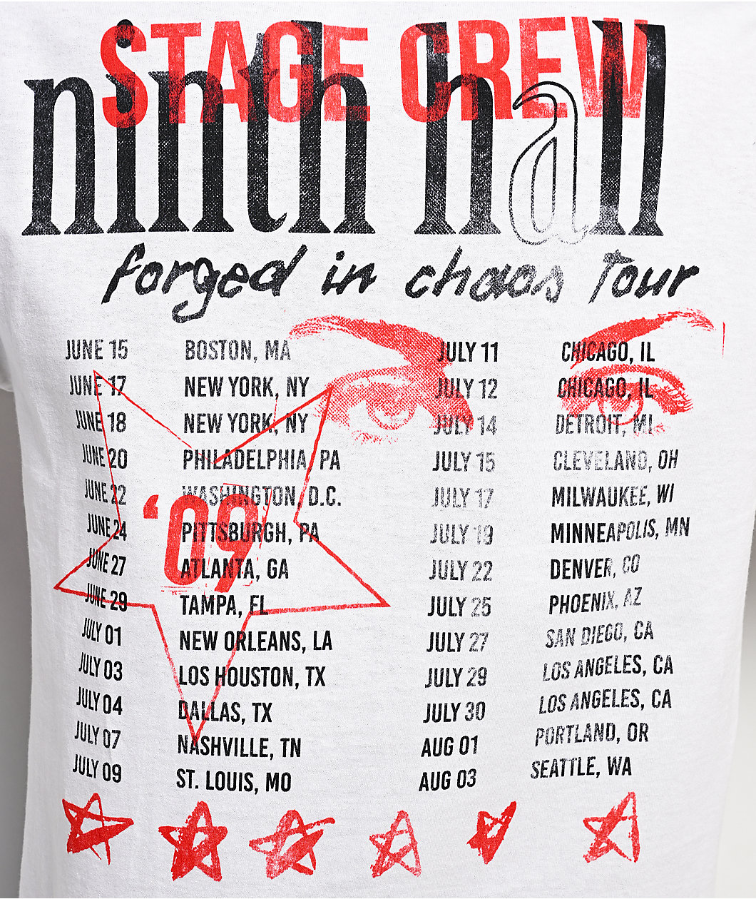 Ninth Hall Extra Curricular Off White T-Shirt
