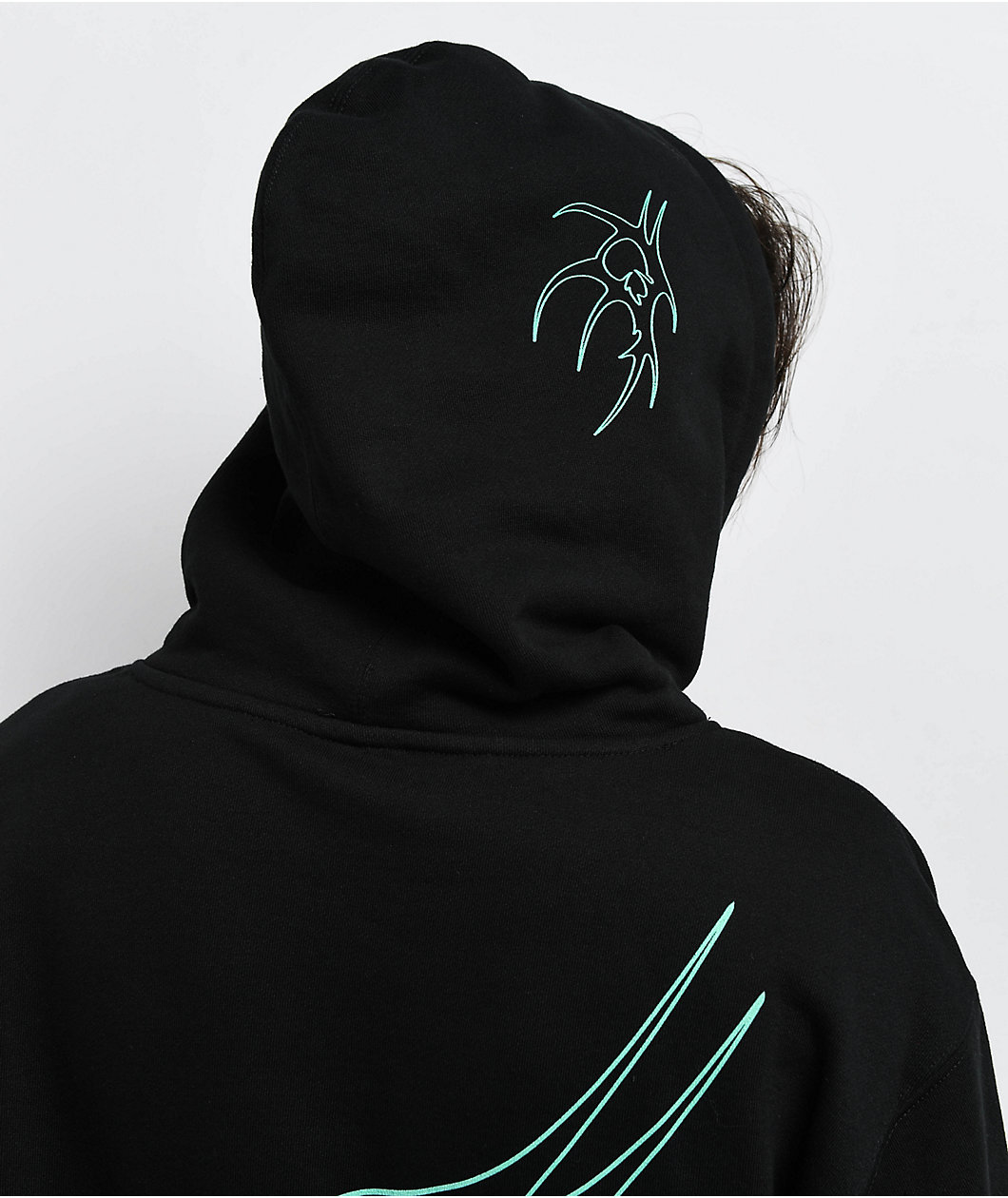 Ninth Hall Fast Lane Black Hoodie
