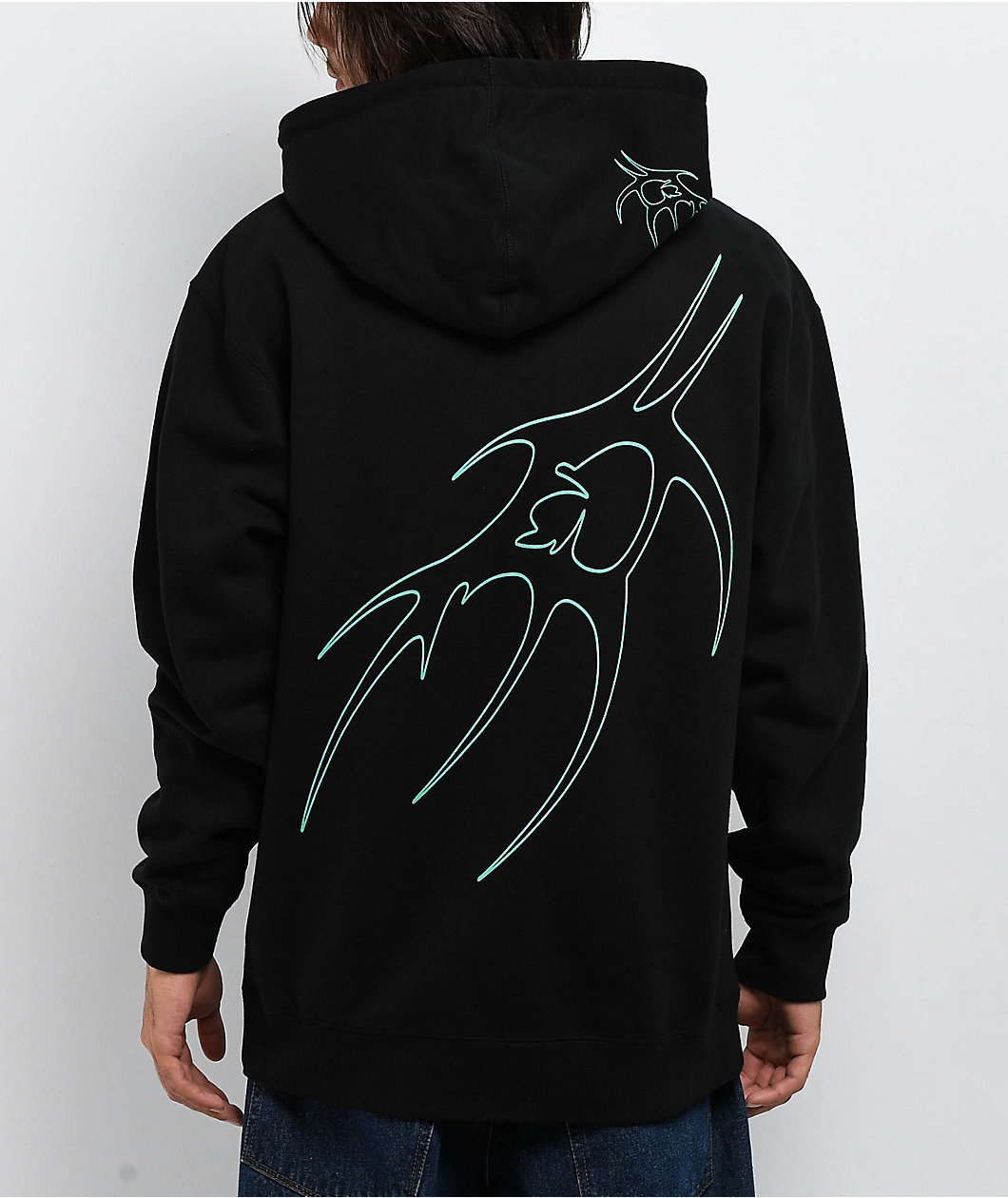 Ninth Hall Fast Lane Black Hoodie