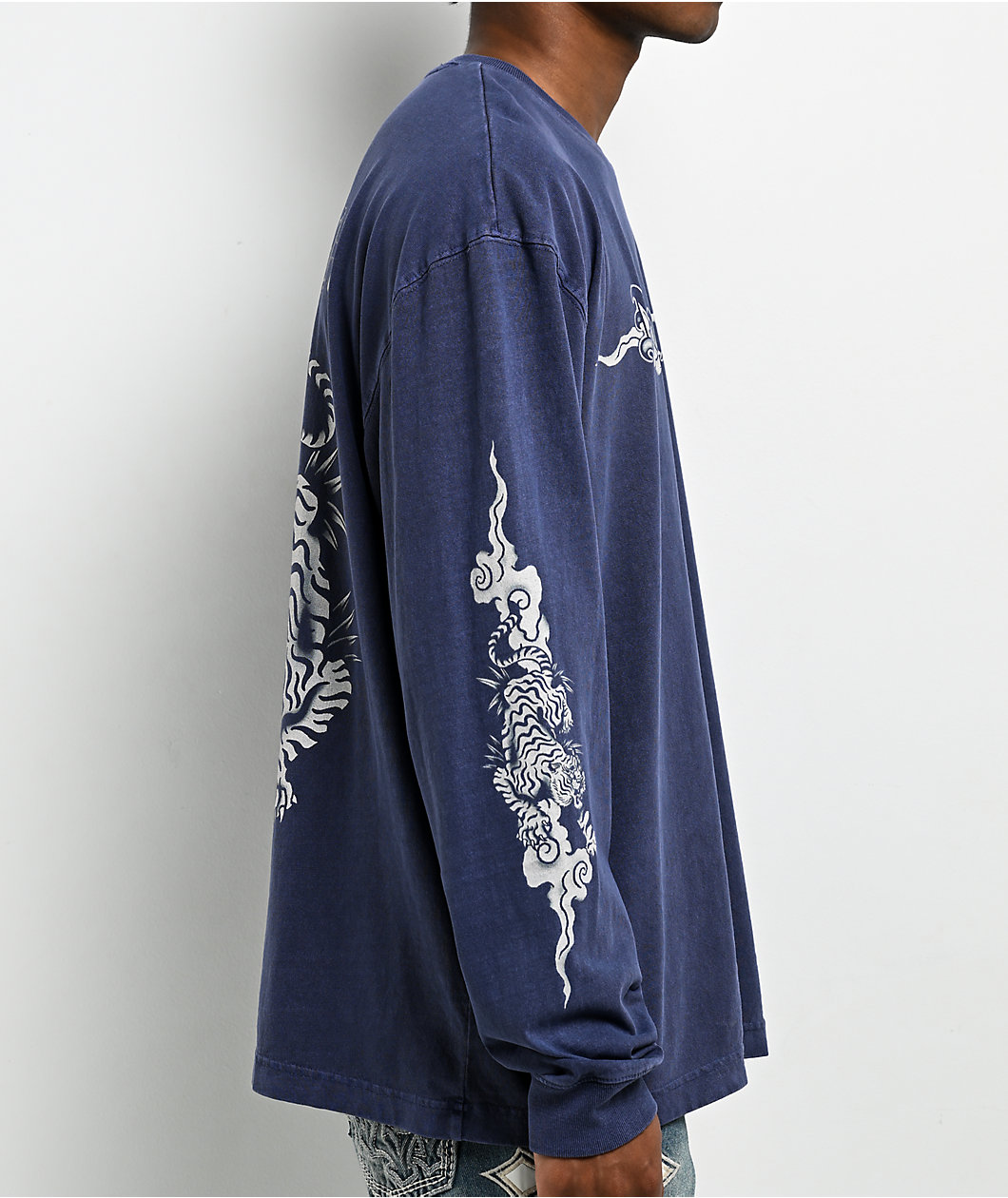 Ninth Hall Fated Rivalry Blue Long Sleeve T-Shirt