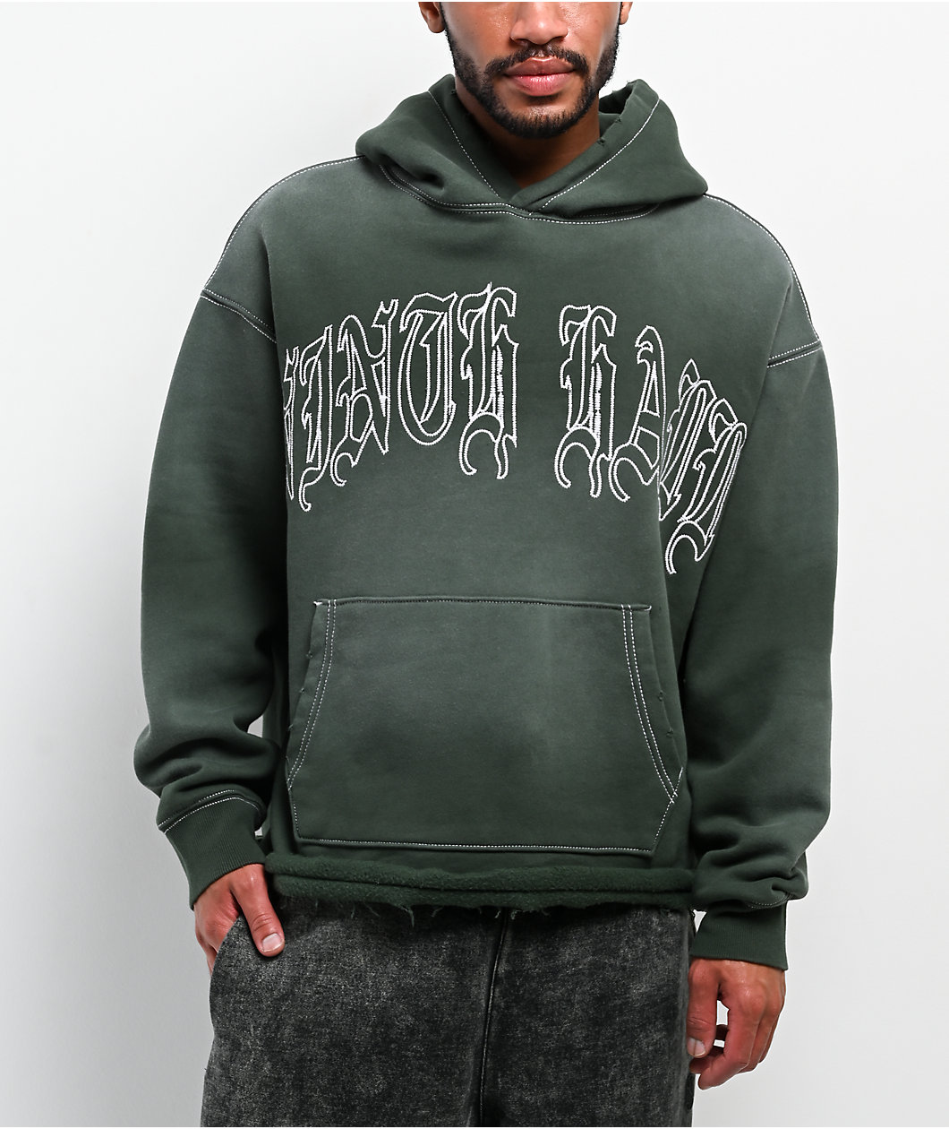 Ninth Hall Fein Green Hoodie