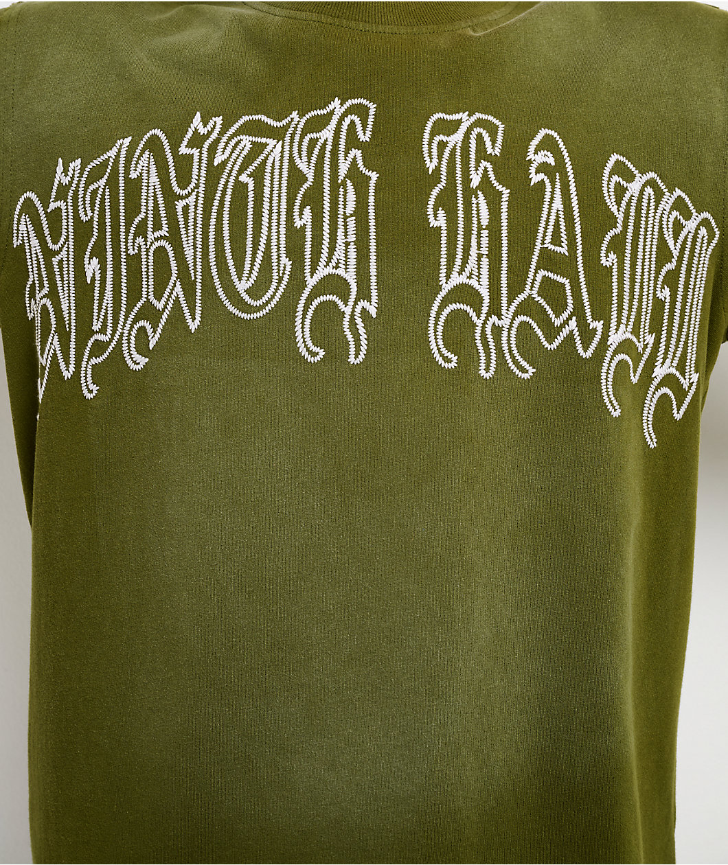 Ninth Hall Fein Green Wash T-Shirt