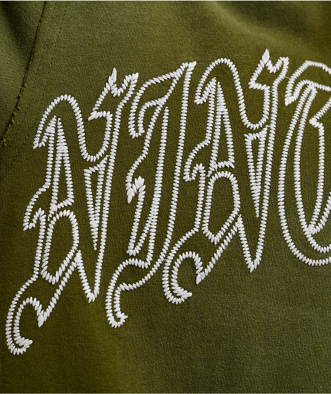 Ninth Hall Fein Green Wash T-Shirt