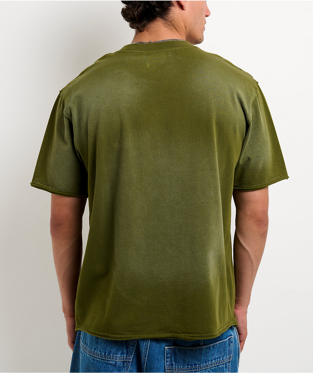 Ninth Hall Fein Green Wash T-Shirt