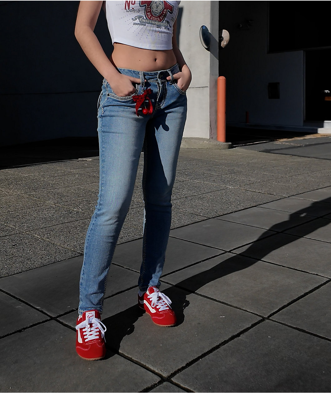 Ninth Hall Felicia Sapphire Skinny Jeans