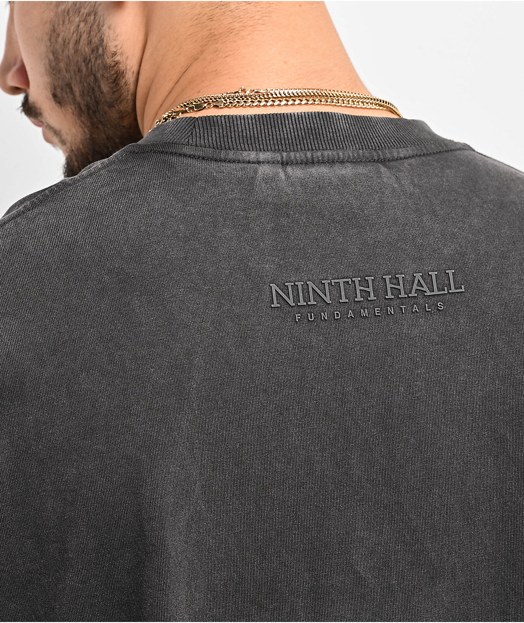 Ninth Hall Fundamentals Black Oversized T-Shirt