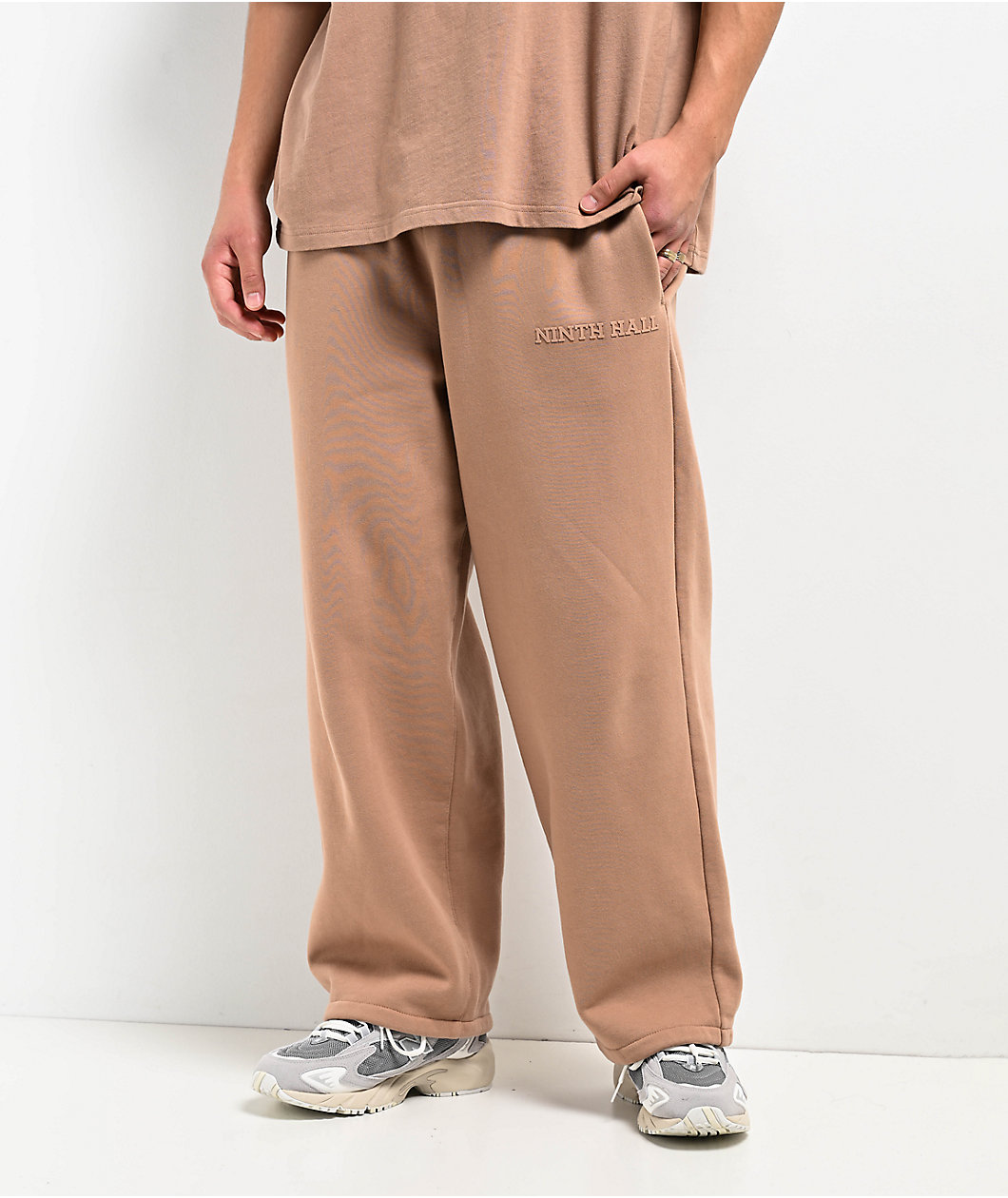 Ninth Hall Fundamentals Chanterelle Oversized Open Hem Sweatpants