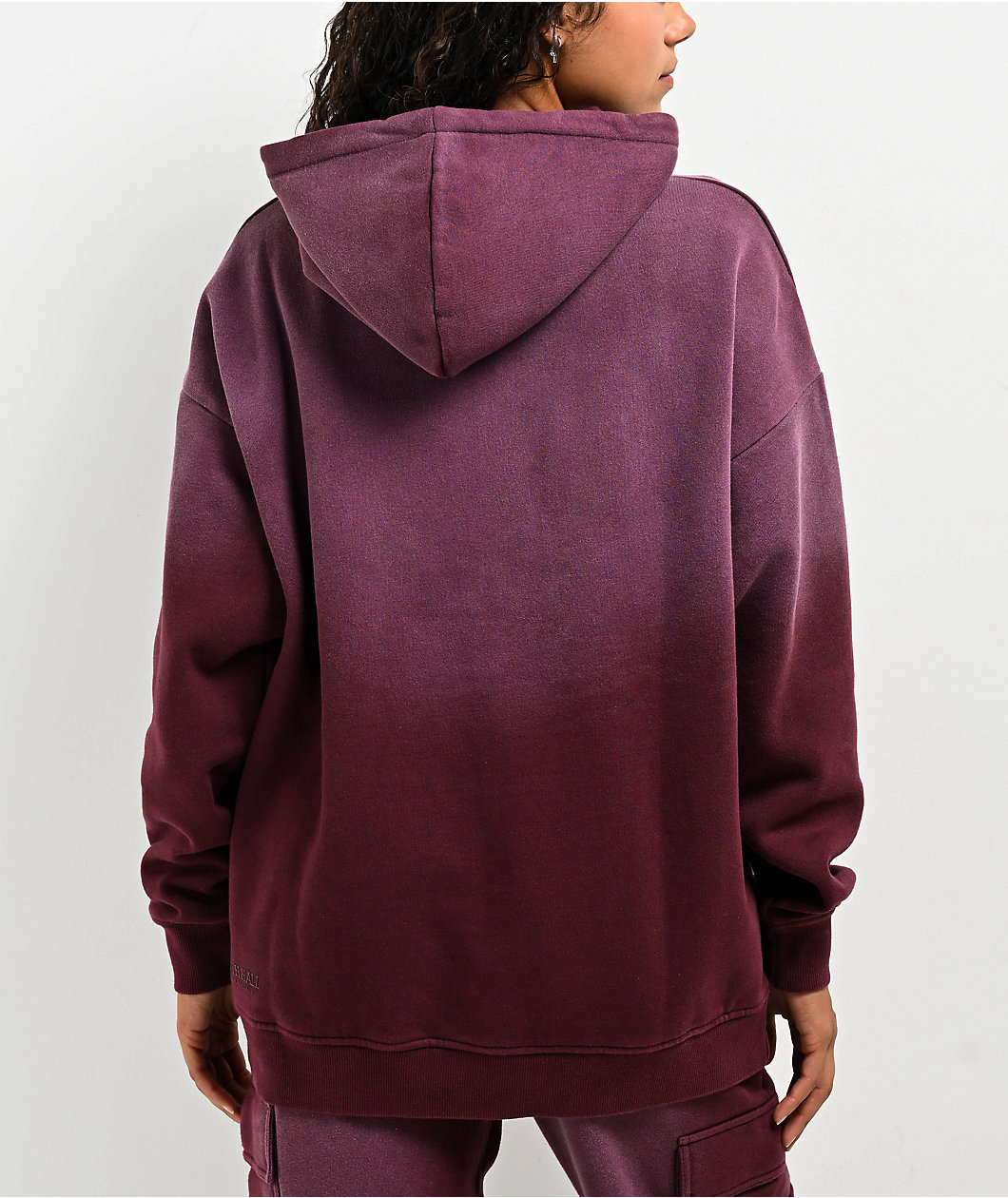 Ninth Hall Fundamentals Geena Sun Bleached Port Royale Oversized Hoodie