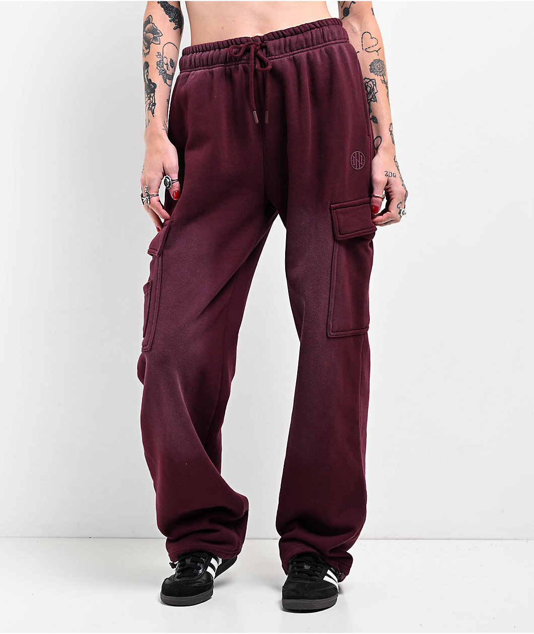 Ninth Hall Fundamentals Koa Port Royal Sunbleached Relaxed Cargo Sweatpants