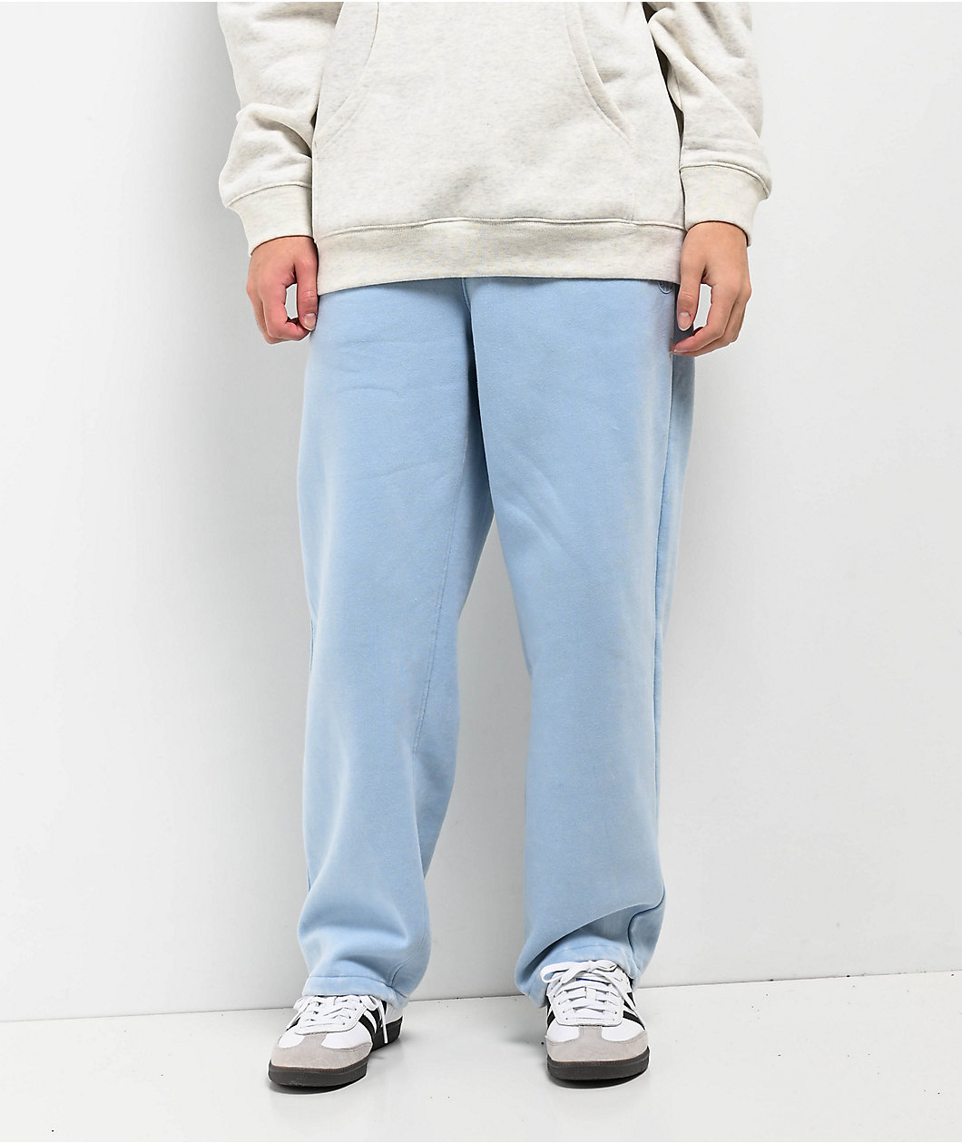 Ninth Hall Fundamentals Light Blue Relaxed Sweatpants