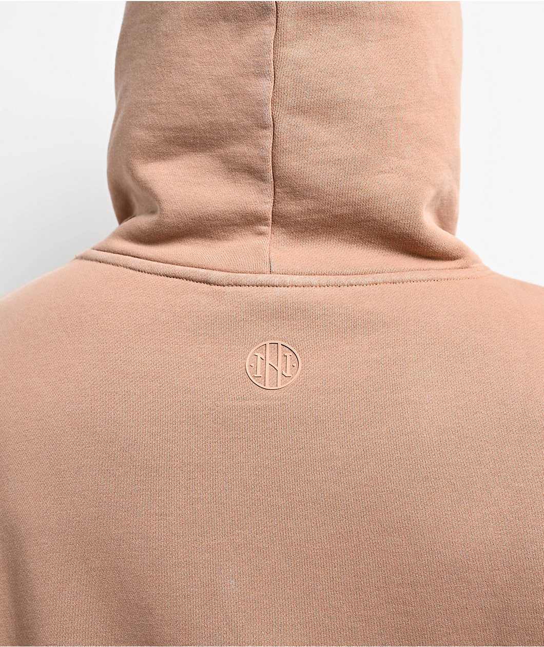 Ninth Hall Fundamentals Logo Chanterelle Oversized Hoodie