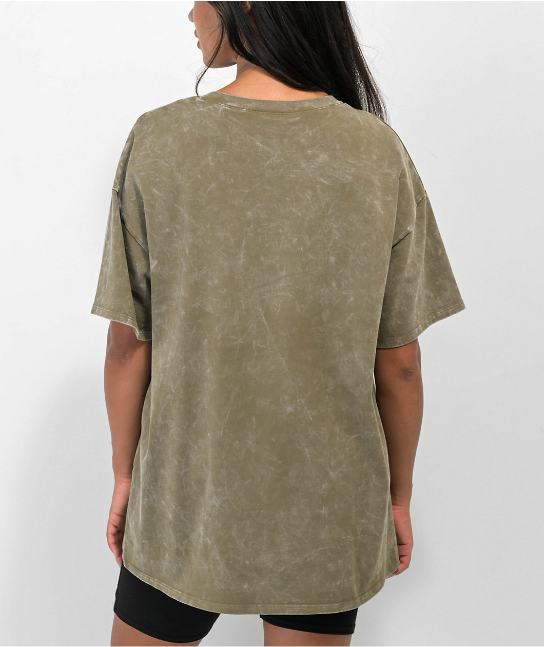 Ninth Hall Fundamentals Maeve Olive Wash Oversized T-Shirt