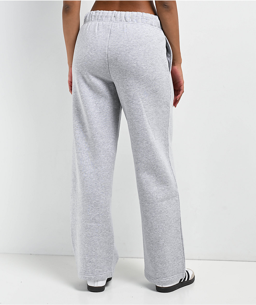 Ninth Hall Fundamentals Milla Heather Grey Relaxed Sweatpants