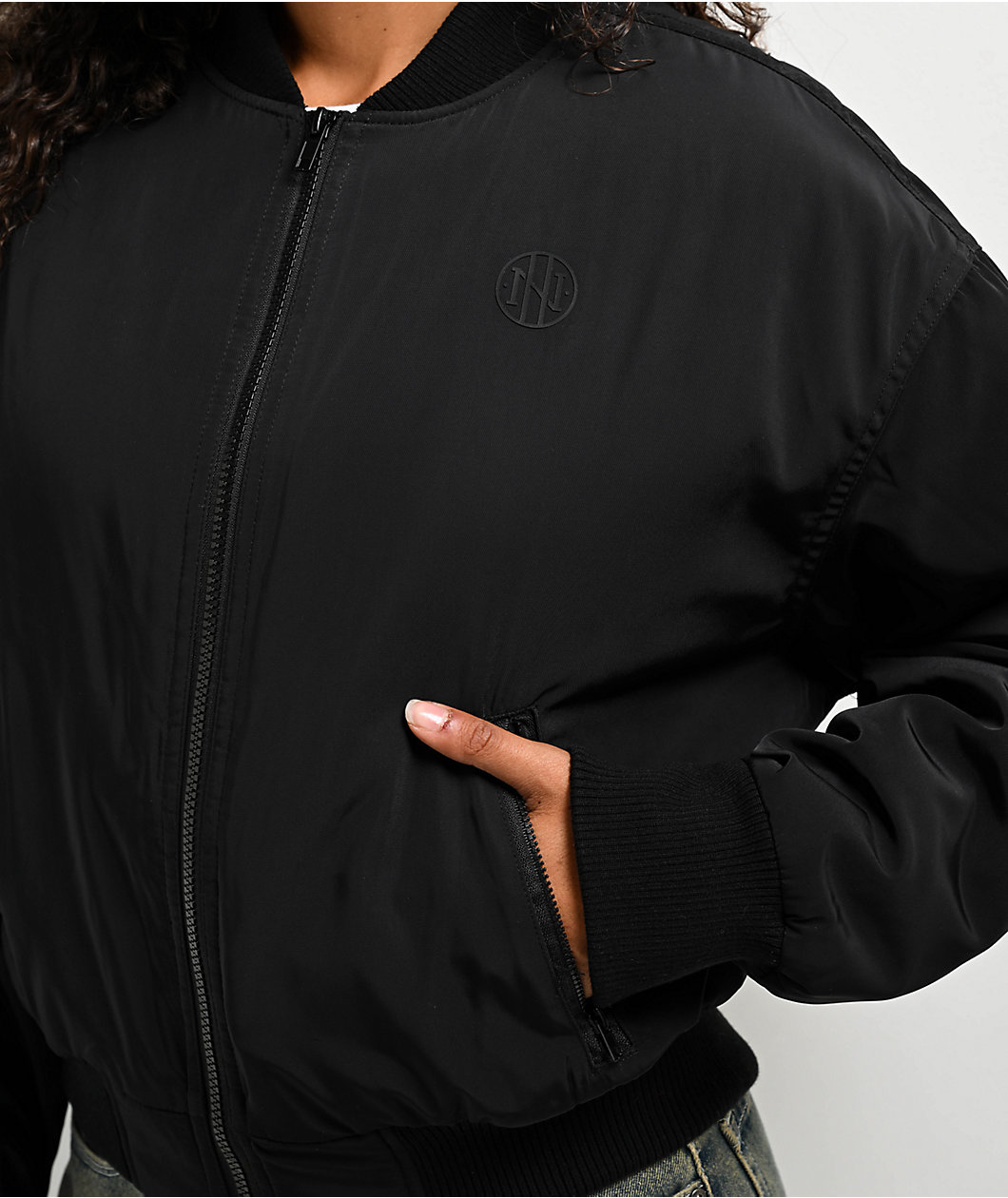 Ninth Hall Fundamentals Orion Caviar Bomber Jacket