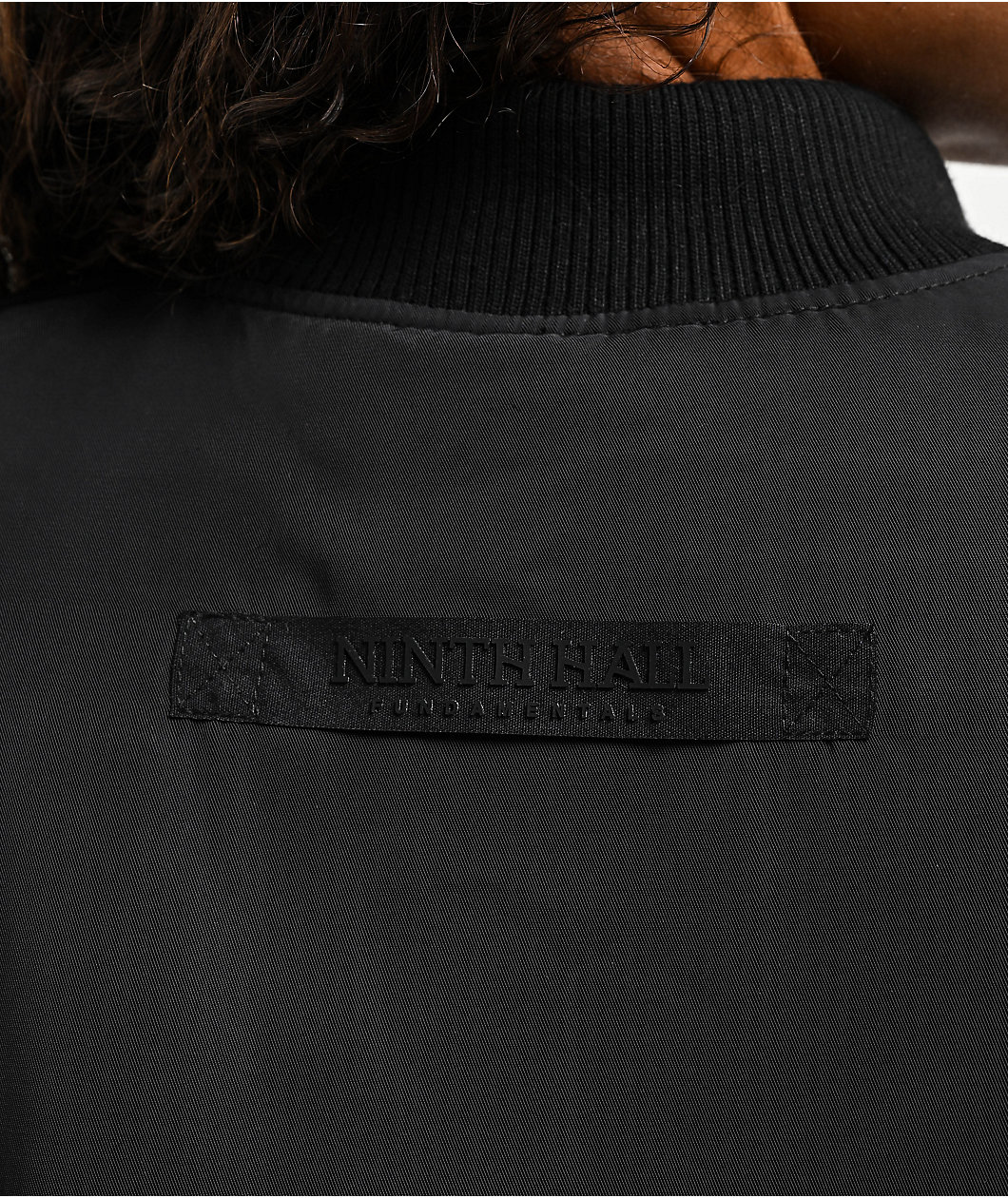 Ninth Hall Fundamentals Orion Caviar Bomber Jacket