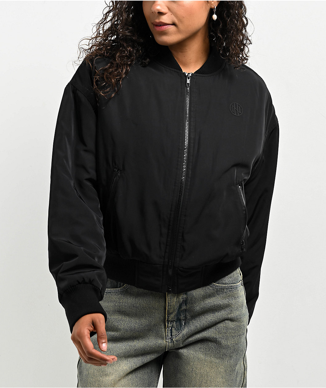 Ninth Hall Fundamentals Orion Caviar Bomber Jacket