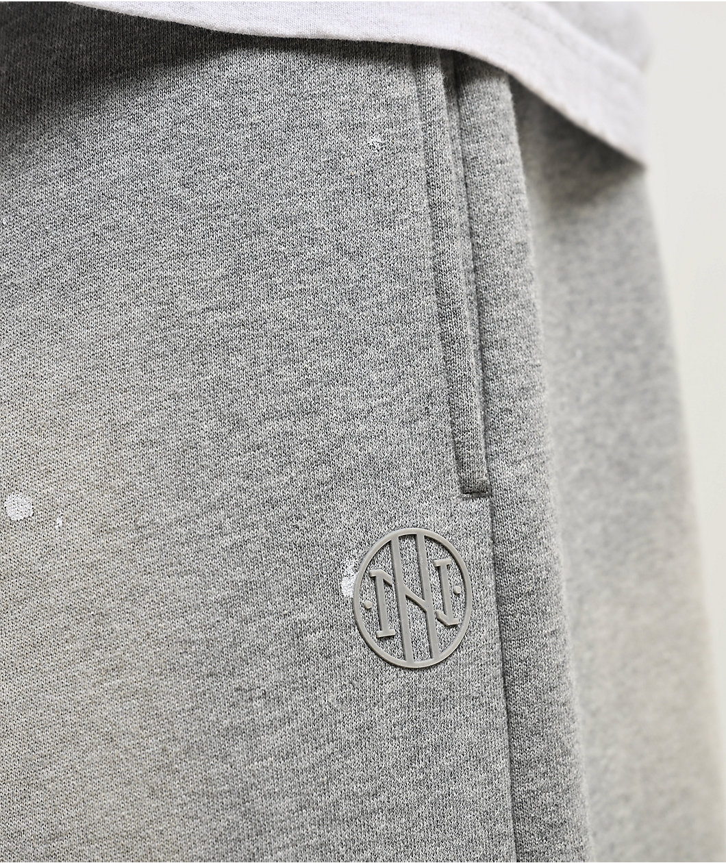 Ninth Hall Fundamentals Paint Wash Heather Grey Sweatpants