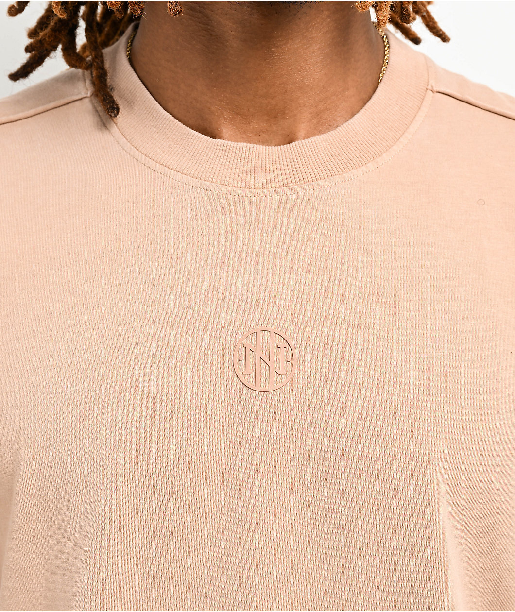 Ninth Hall Fundamentals Raw Brown Boxy T-Shirt