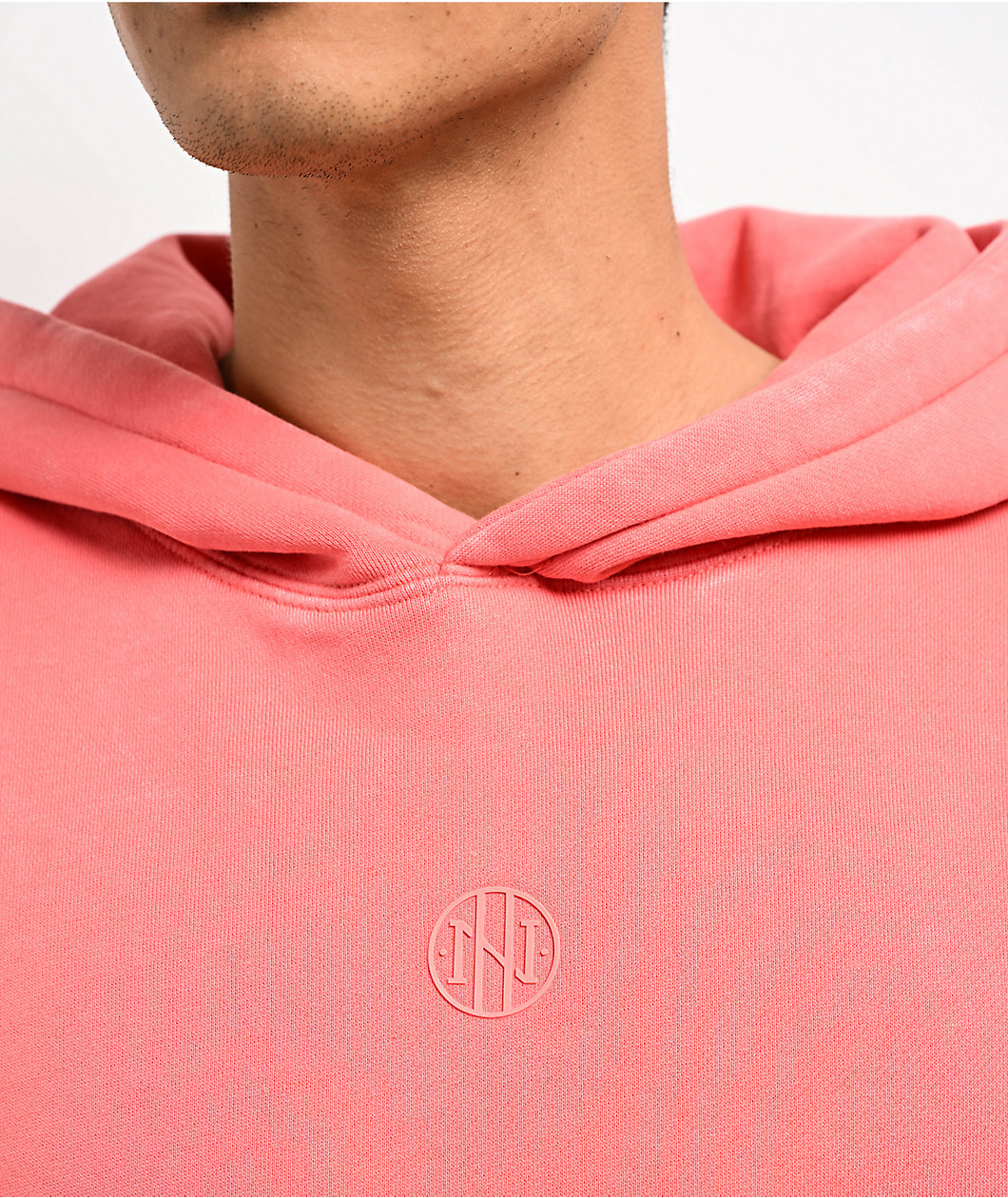 Ninth Hall Fundamentals Rose Boxy Hoodie