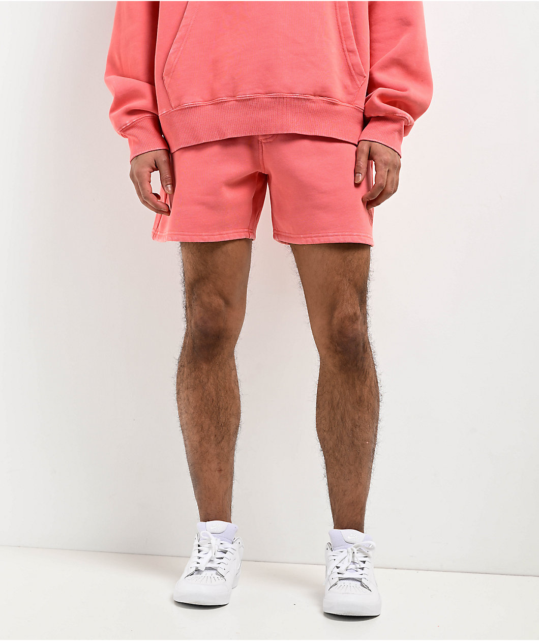 Ninth Hall Fundamentals Rose Relaxed Sweat Shorts