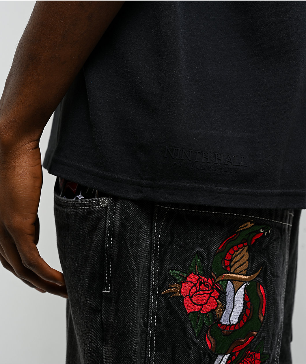 Ninth Hall Fundamentals Shipwreck Black Boxy T-Shirt