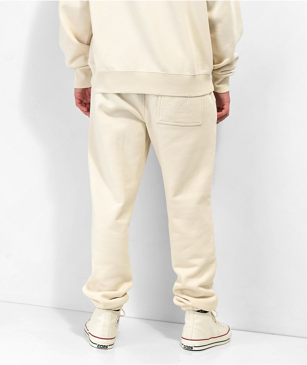 Ninth Hall Fundamentals Tan Relaxed Sweatpants