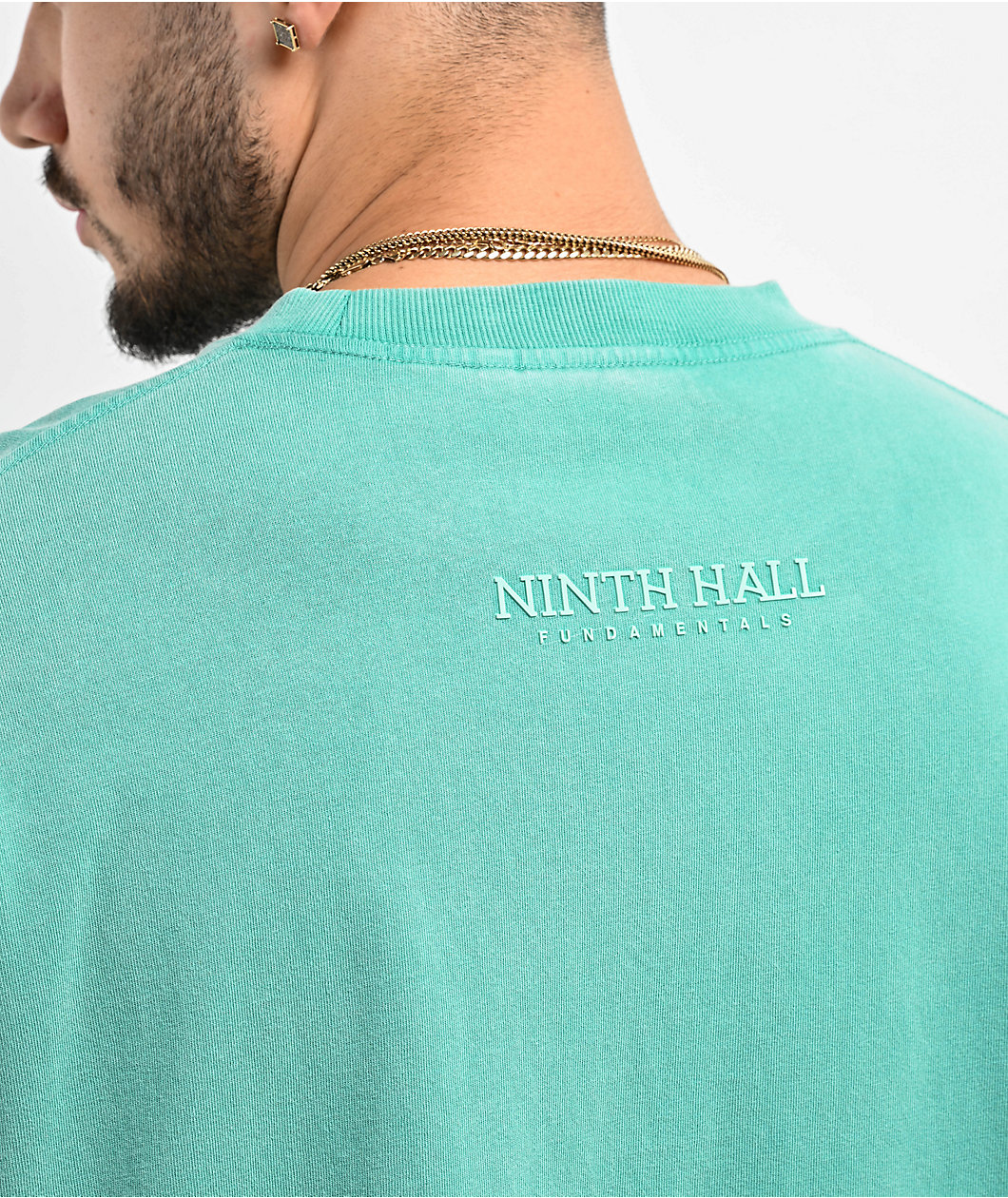 Ninth Hall Fundamentals Teal Oversized T-Shirt