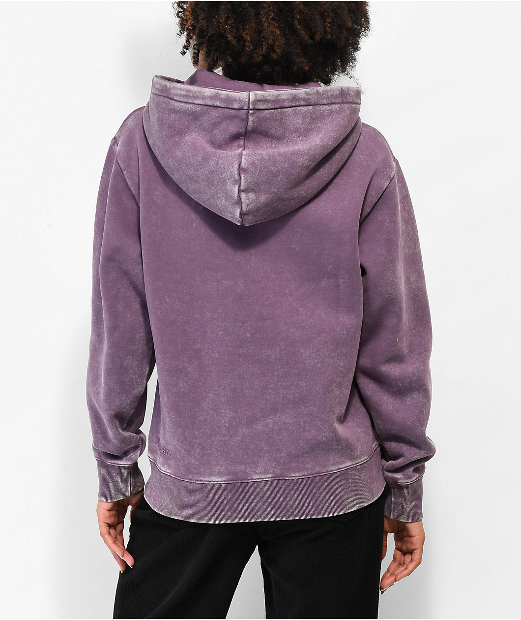 Ninth Hall Fundamentals Violet Wash  Relaxed Hoodie