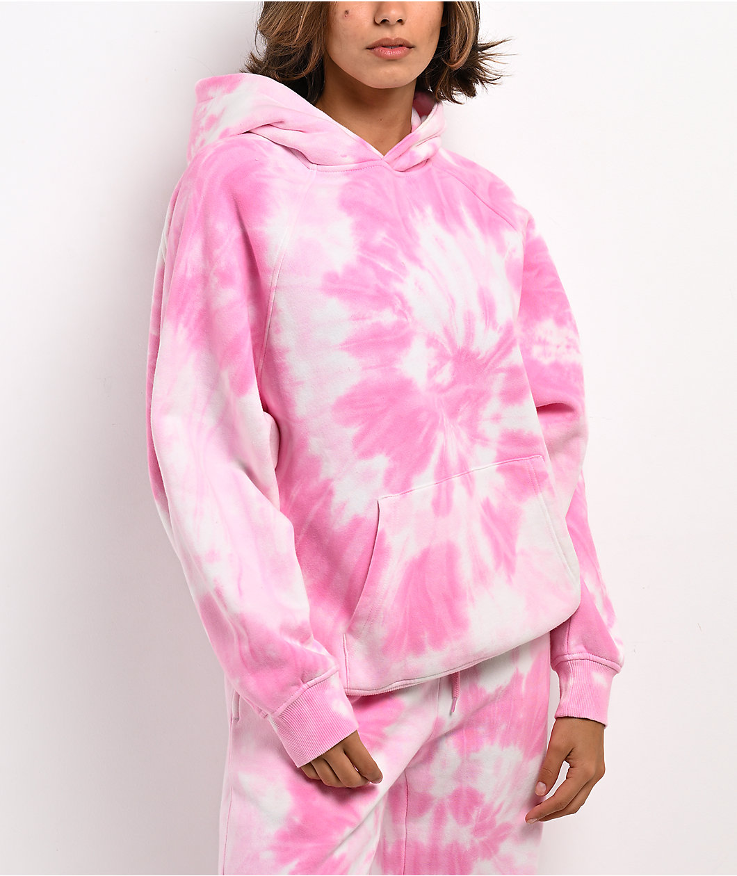 Ninth Hall Fundamentals Wichita Pink Tie Dye Hoodie