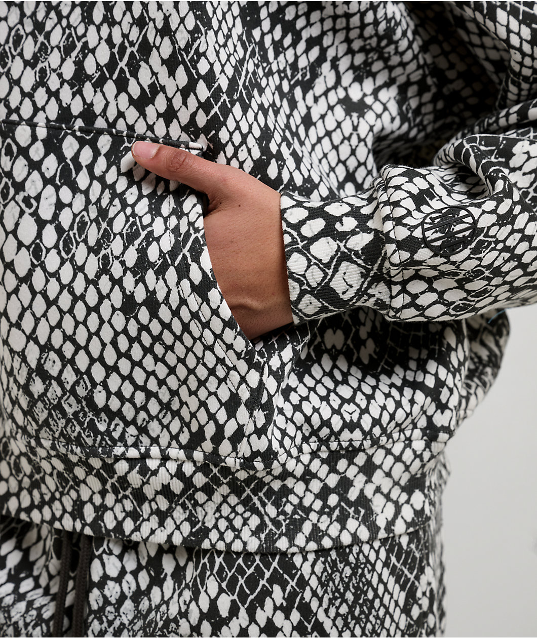 Ninth Hall Fundamentals Wichita Snake Brown & Off White Hoodie