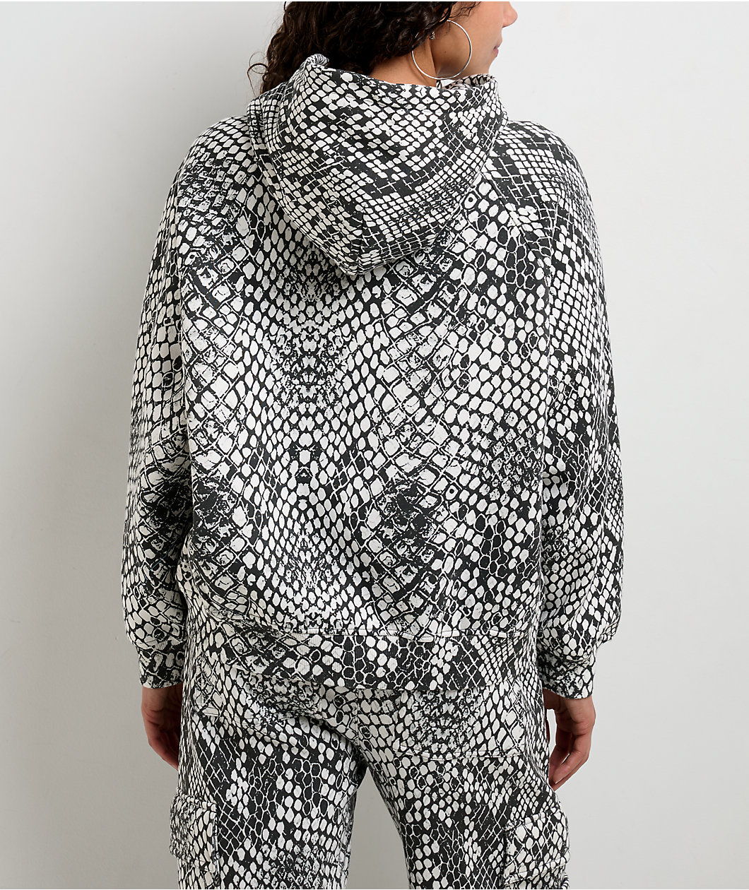 Ninth Hall Fundamentals Wichita Snake Brown & Off White Hoodie