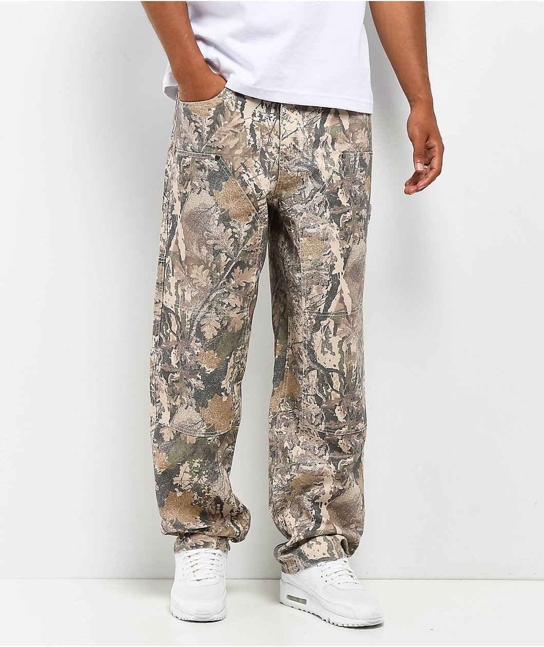 Ninth Hall Hammer Man Camo Loose Fit Carpenter Pants