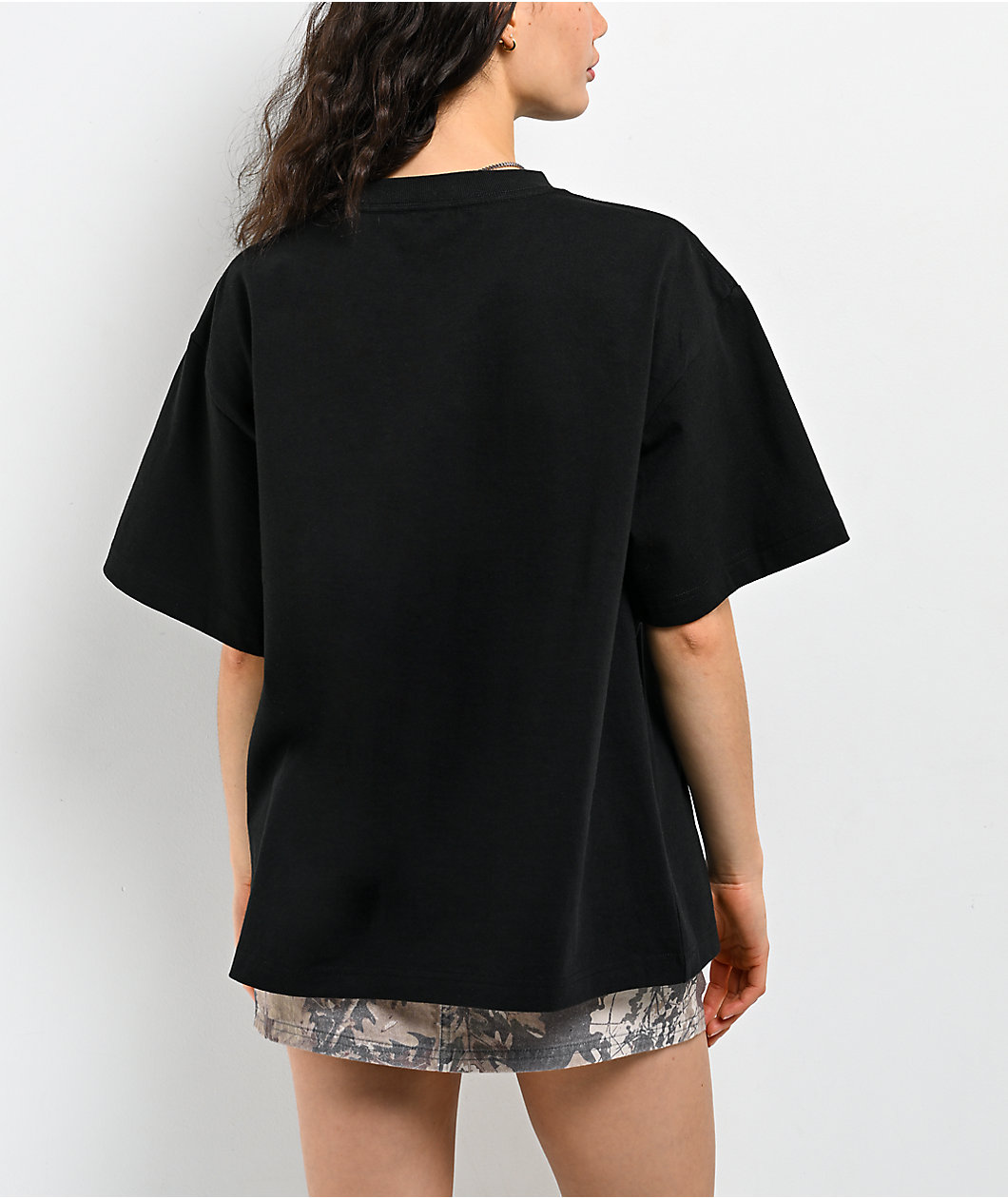 Ninth Hall Heavenly Decay Cross Black Boxy T-Shirt