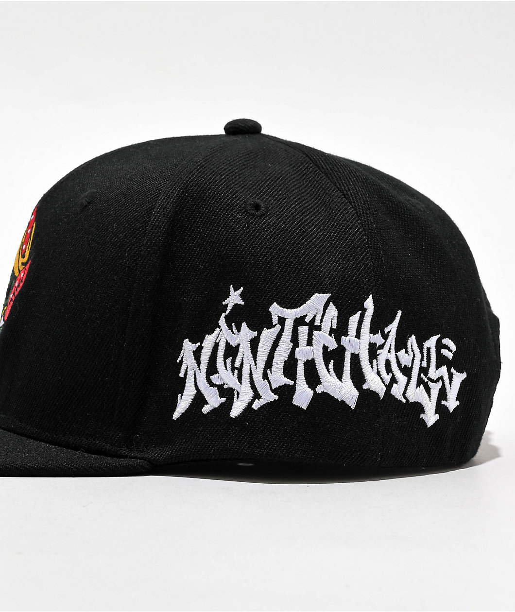 Ninth Hall High Profile Dragon Black Snapback Hat