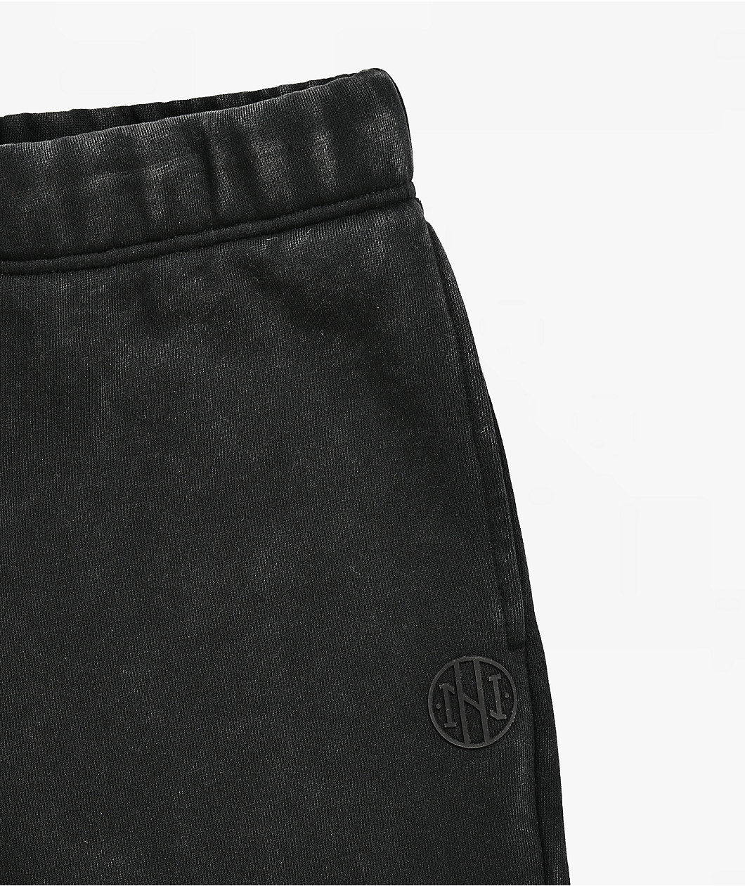 Ninth Hall Kid's Black Wash Oversized Sweatpants