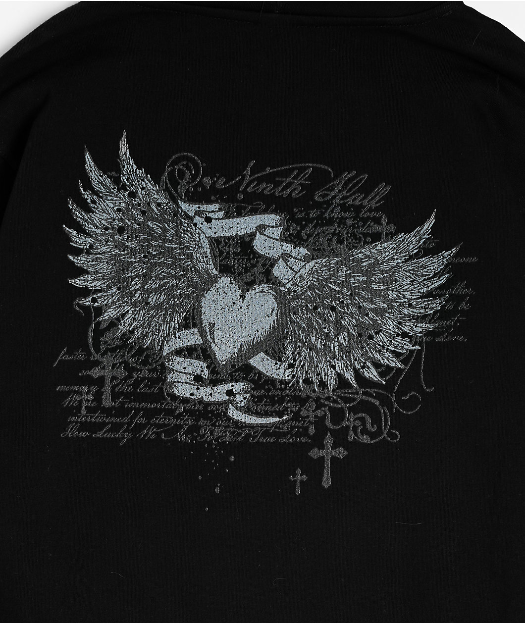 Ninth Hall Kids Y2K Revival Black Hoodie