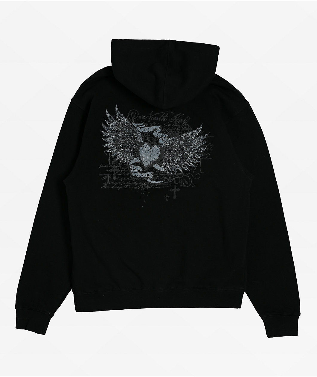 Ninth Hall Kids Y2K Revival Black Hoodie