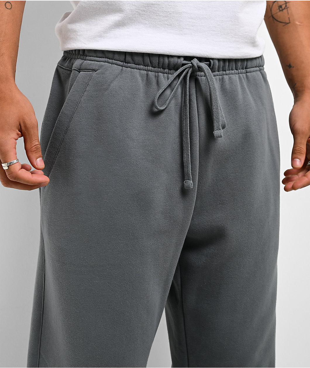 Ninth Hall Mother Mary Baggy Blue Sweatpants