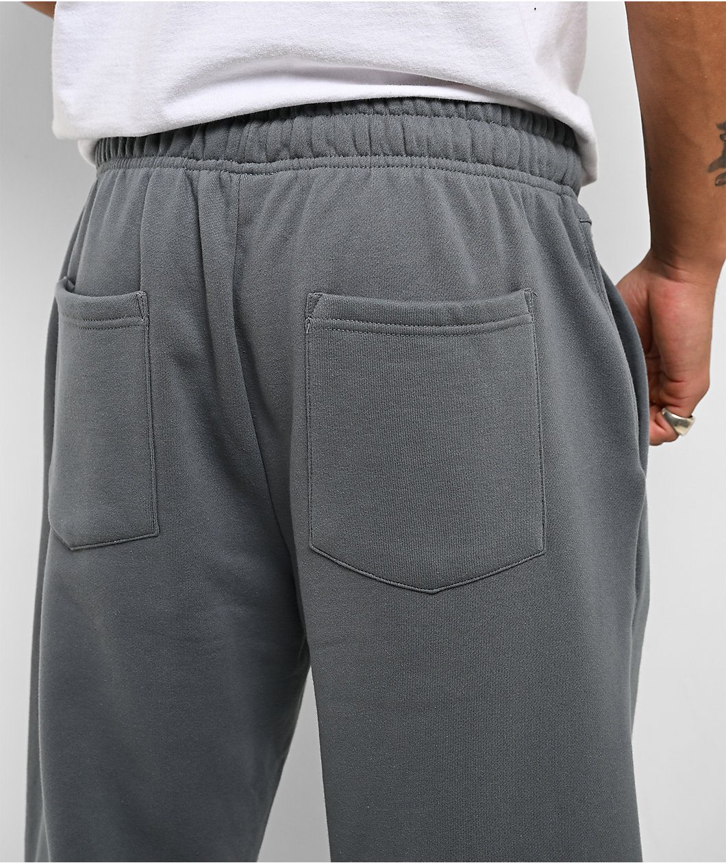 Ninth Hall Mother Mary Baggy Blue Sweatpants
