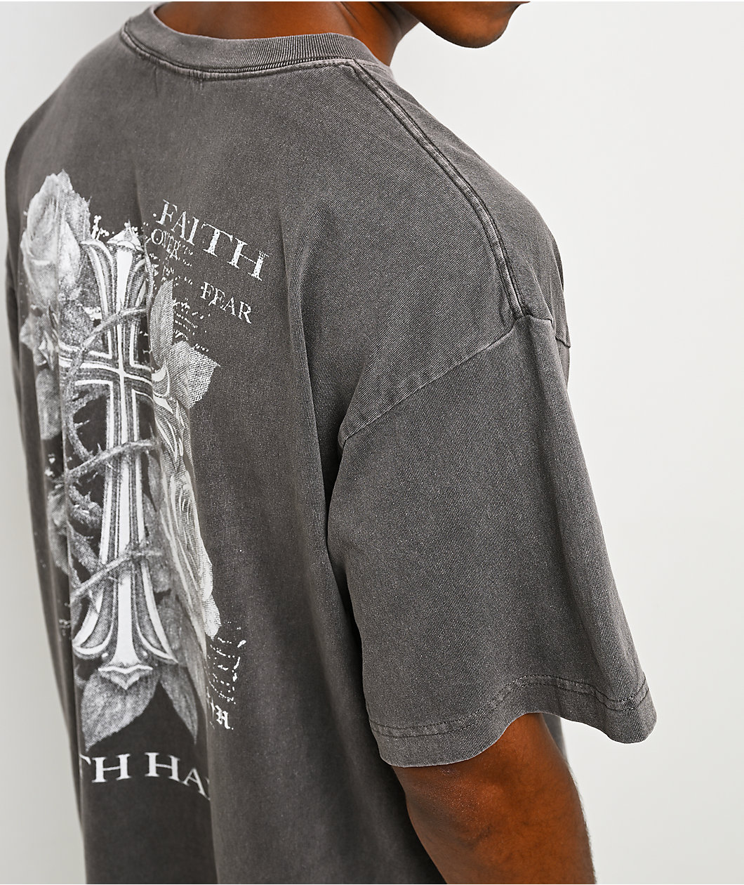 Ninth Hall Mother Mary Grey T-Shirt