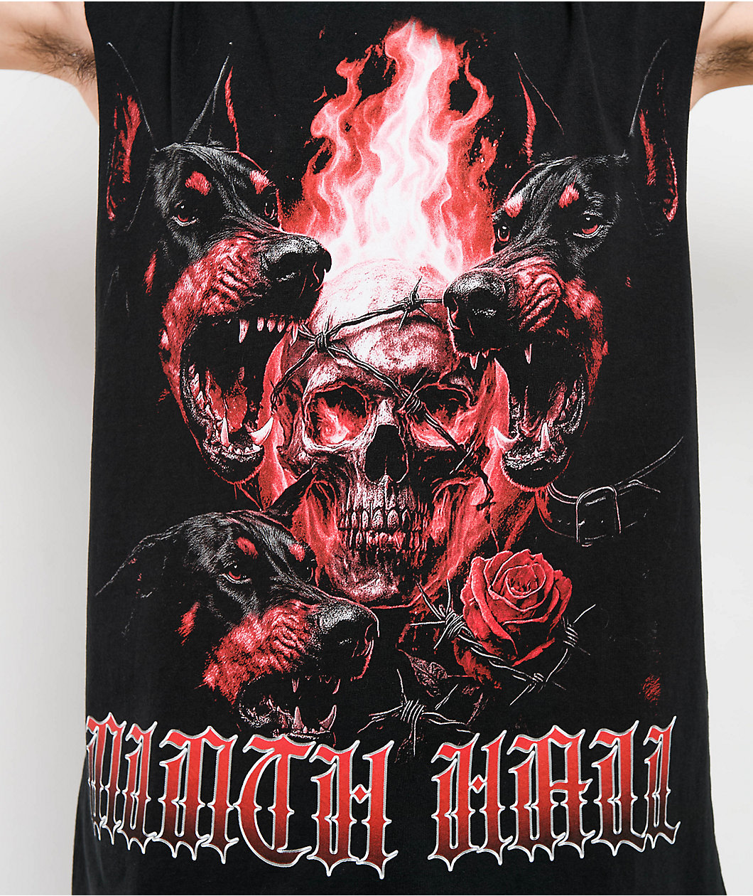 Ninth Hall Night Riders Black Tank Top
