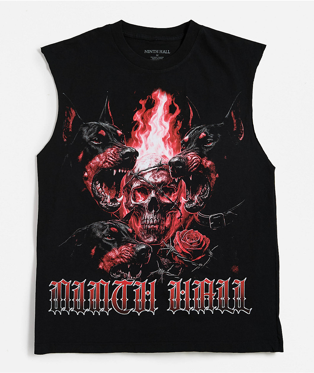 Ninth Hall Night Riders Black Tank Top