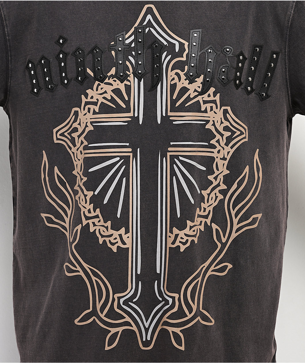 Ninth Hall Nightcrawler Black Wash Long Sleeve T-Shirt