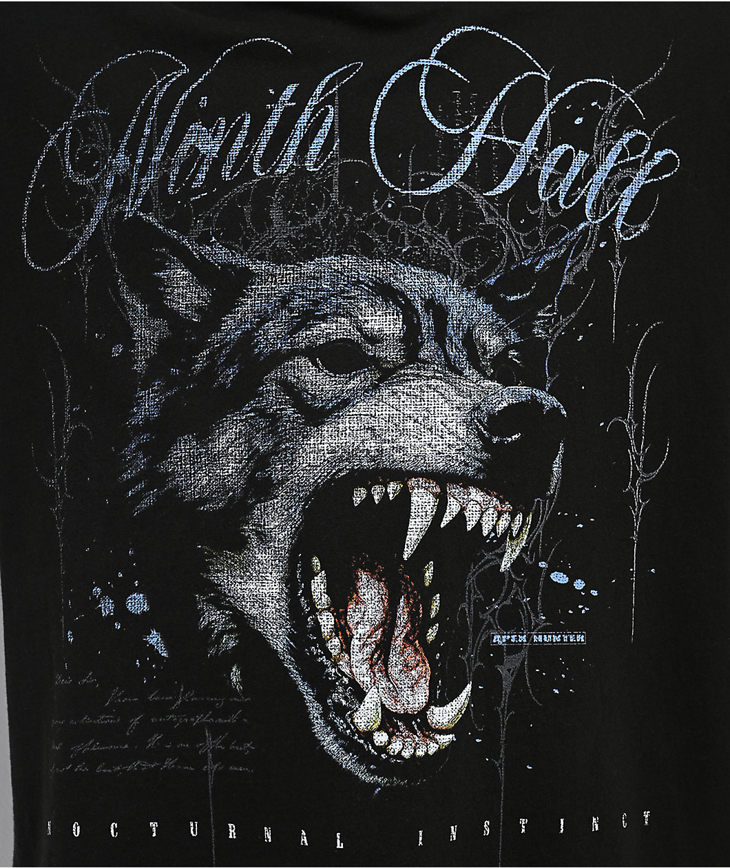 Ninth Hall Nocturnal Black T-Shirt