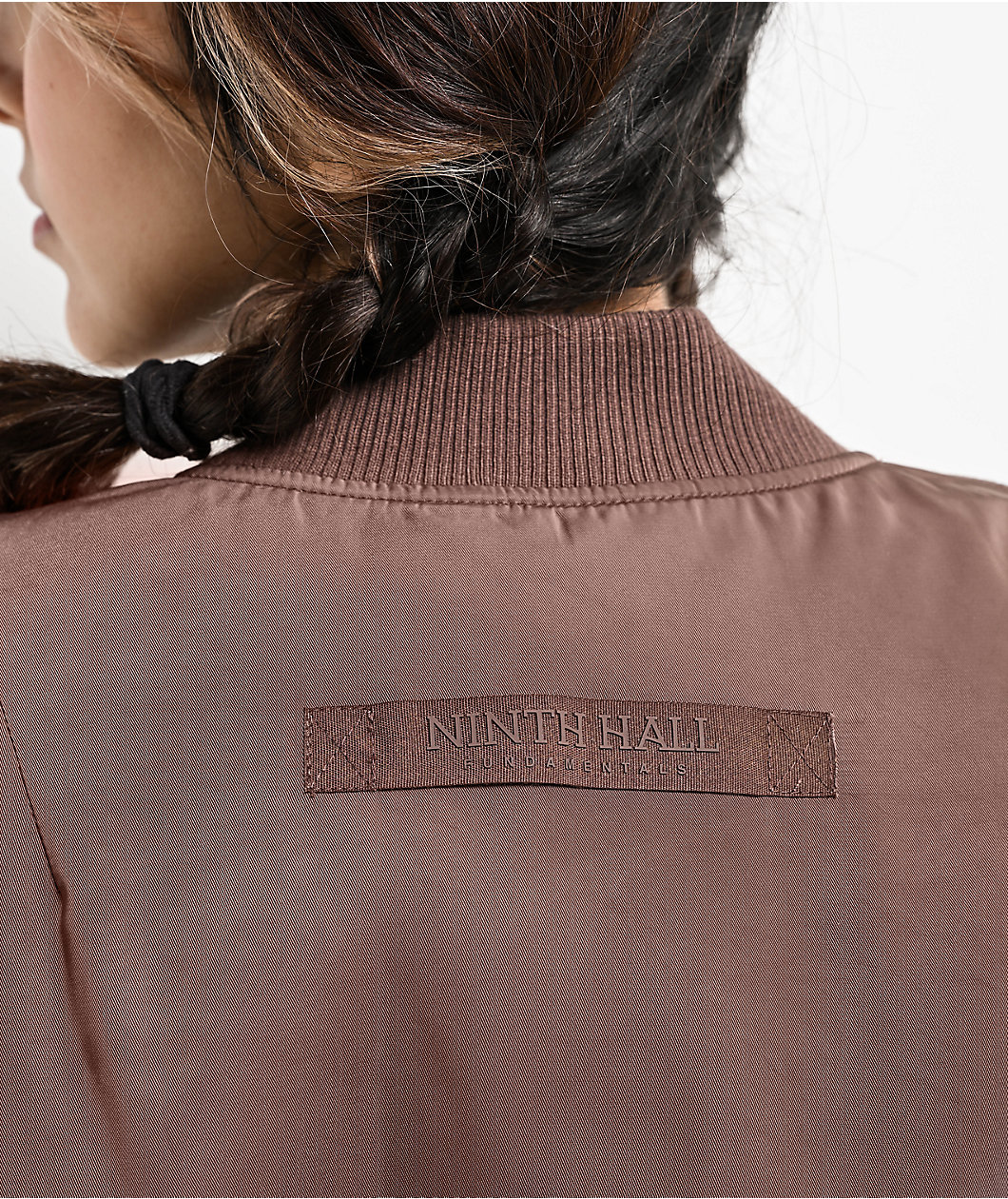 Ninth Hall Orion Brown Bomber Jacket